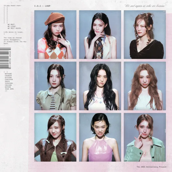 I.O.I : LOOP album cover